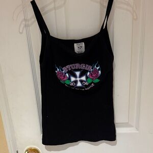 Black Sturgis Graphic Women's Tank Top